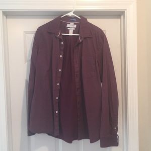 Denim & Flower long sleeve button up shirt